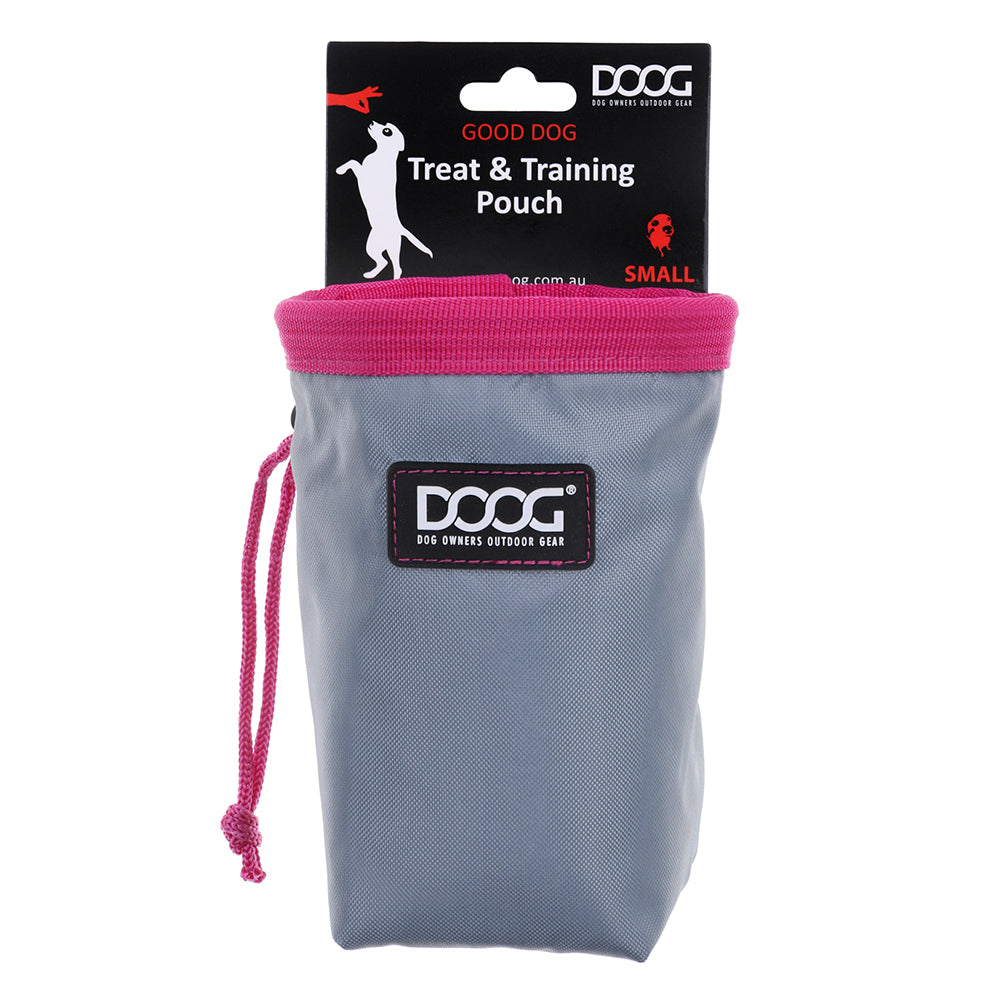 DOOG Treat Training Pouch Grey/Pink – HOMEDOG - Main Image